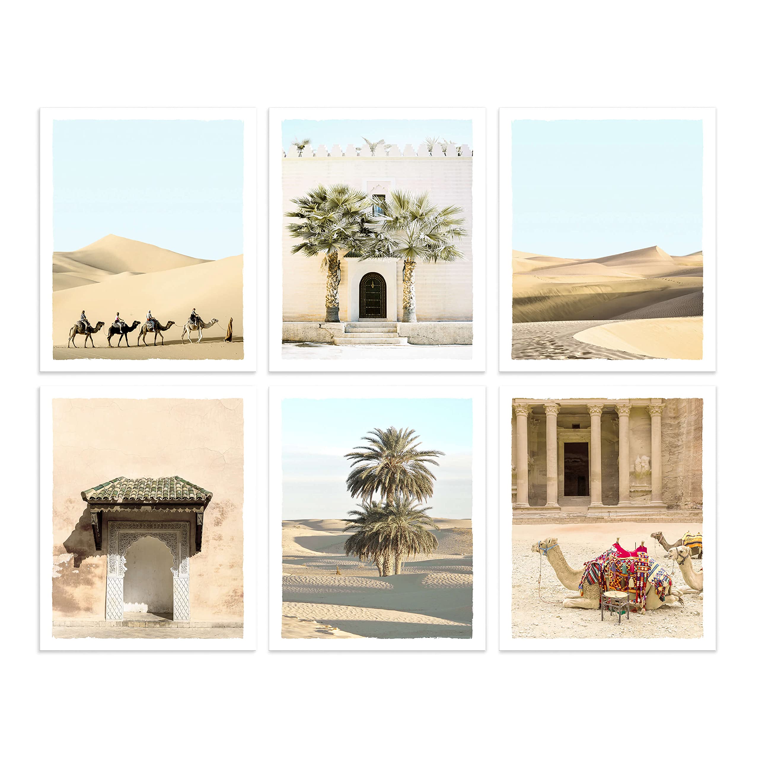 Amazon.com: Color Play Desert Prints Art Wall Decor - Morocco Wall
